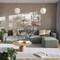 Flash Furniture Bridgetown Luxury Modular 5 Piece Sectional Sofa, Dark Gray IS-IT2231-5PCSEC-DKGRY-GG - alternate 1